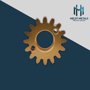 Industrial Brass Spur Gear CNC Machining Threaded Center Hole Brass Gear For Automation Equipment And Mechanical <b>Drive</b> Systems - Product Image 2