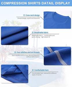 Camiseta de compresión de manga larga con ajuste muscular avanzado para entrenamiento de alto rendimiento, camisa de manga larga de compresión elástica - Product Image 3