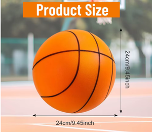 Balón de Baloncesto de Espuma PU Silencioso, Balón Antiestrés Suave, Juguete de Entrenamiento en Interiores para Niños y Adultos - Product Image 2