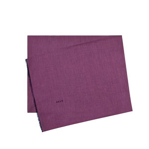 Conjunto de Pañuelos de Moda, Pañuelo Rectangular de Seda y Algodón Morado con Borlas - Product Image 1