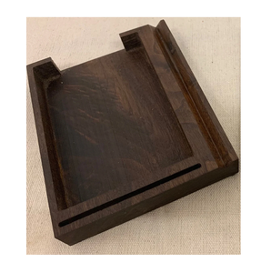 Bois personnaliser porte-bloc-notes autocollant et porte-stylo accessoires de bureau organisateur plateau porte-notes collantes en bois - Product Image 5