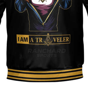 Chaqueta Universitaria Masónica Personalizada de Alta Calidad para Hombre, Chaqueta Universitaria Bordada con la Logotipos de la Francmasonería - Product Image 5