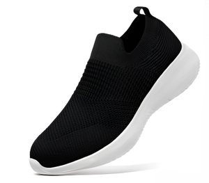 Zapatos tejidos informales de alta calidad, forro de tela transpirable con plantilla de EVA, ligeros y cómodos para ambos géneros, características cálidas - Product Image 1