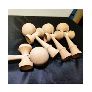 ของขวัญของเล่นกีฬาสำหรับเด็กขนาดและโลโก้ที่กำหนดเองกลางแจ้งเพื่อการศึกษาจากไม้เคนดามะของเล่นแบบคลาสสิกขายส่งของเล่นไม้สีสันสดใส kendama. - Product Image 4