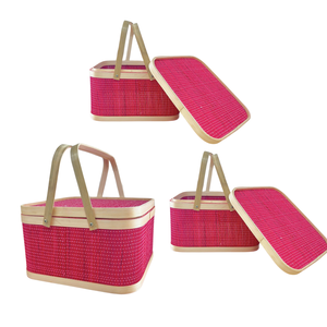 HOT ITEM Celebrate Milestones with an Elegant <b>Gift</b> <b>Basket</b> Featuring Essential Kitchen Tools From Viet Nam - Product Image 1