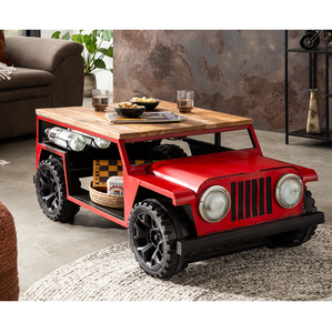 โต๊ะบาร์ที่ได้แรงบันดาลใจจากรถจี๊ปที่แข็งแกร่งและพื้นผิวที่กว้างขวางออกแบบมาเพื่อเพิ่มสไตล์การผจญภัยให้กับบาร์หรือพื้นที่ใช้สอย - Product Image 3