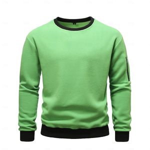 Sudadera de Manga Larga para Hombre, Estilo Nuevo, Transpirable, Antiarrugas, Lavado Ácido, Talla Grande, Venta al Por Mayor, Alta Calidad, 2026 - Product Image 1