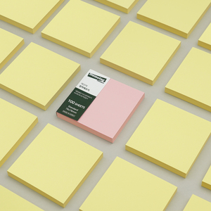 [Hansolmts] đầy màu sắc ghi chú dán 3x3 inch mạnh mẽ dính dễ dàng Peel Memo Pad cho văn phòng và trường học sử dụng - Product Image 4