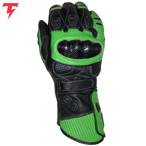 Biker <b>Leather</b> <b>Gloves</b> Eco-Friendly <b>Fur</b> <b>Lined</b> Motorbike Customized Logo Sports Team Use High Quality - Product Image 6