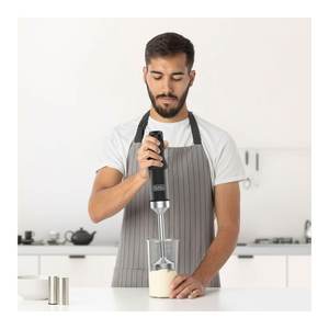 Batidora de Inmersión de 1500W Negra y de Acero Inoxidable Serie BXHB1501E ES9160160B - Product Image 4
