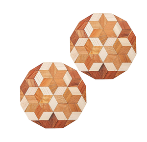 Dessous de plat en bois d'acacia nouveau design ustensiles de cuisine les plus vendus dessous de plat en bois à bas prix design fantastique bonne qualité - Product Image 2