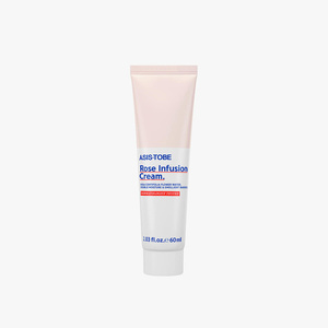 Crema de Infusión de Rosas ASIS-TOBE (Tubo) 60ml, Cosmético Coreano, Hidratante, Antiarrugas, Aprobado por NMPA, EAC y CPNP, Hecho en Corea - Product Image 1