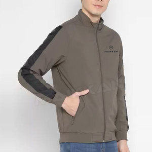 Men's Custom Winter <b>Warm</b> Slim Fit Stand Collar <b>Waterproof</b> Eco-Friendly Bomber <b>Jacket</b> Latest Design and Fashion - Product Image 3