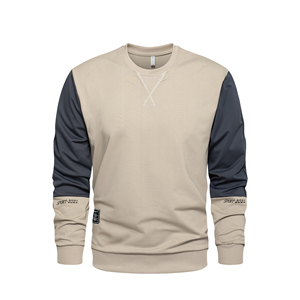 Sweat-shirt unisexe surdimensionné d'hiver de haute qualité, faible MOQ OEM, doublure polaire épaisse, respirant, imperméable, personnalisable, pour hommes - Product Image 2