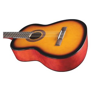 Guitarra Clásica Serie Studio CS5 Sunburst, Tamaño 3/4 para Principiantes, Abeto y Palisandro con Laterales de Caoba 06204109 - Product Image 4