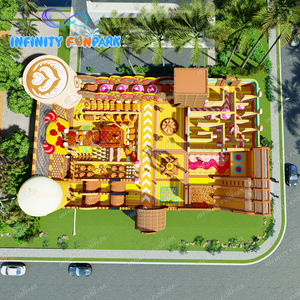 1000msq <span class=keywords><strong>Monster</strong></span> Food City Thème Aire de jeux gonflable extérieure Fun Park Kids N Adults Grand parc gonflable à vendre - Product Image 3