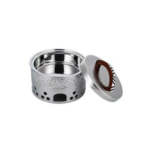 Chauffe-plats les plus exigeants pour les fêtes Pot à chaud unique Serveur de nourriture Casserole en métal faite à la main - Product Image 3