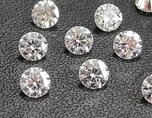 Diamante blanco Natura GH Color 1mm-3mm corte brillante redondo Diamante Suelto piedra preciosa hecha a mano de alta calidad para la fabricación de joyas - Product Image 5