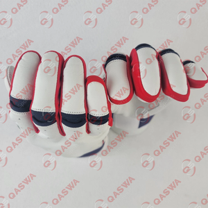 Long <b>Red</b> Blue White Color Cabretta Leather Baseball Batting <b>Gloves</b> Breathable Customized Logo Baseball <b>Gloves</b> for Game Practice - Product Image 2
