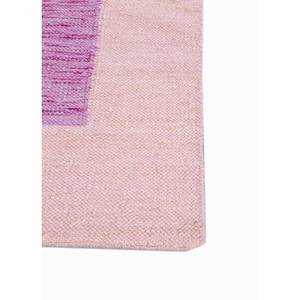 พรมขนสัตว์ทอลายทางสีชมพูและสีม่วงสำหรับใช้ในบ้าน-รุ่น Adwl-133 - Product Image 4