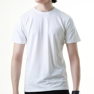 Camisetas Personalizadas al por Mayor, Mezcla de Bambú y Algodón, Transpirables, Antibacterianas, Premium, Suaves - Product Image 5