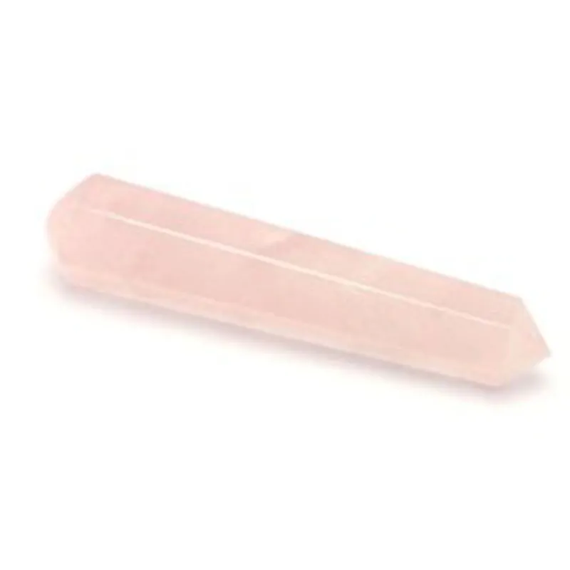 Terbaru Kristal Wand Penyembuhan Grosir Rose Quartz Faceted Tongkat Pijat dari Pemasok Teratas dengan Harga Terbaik