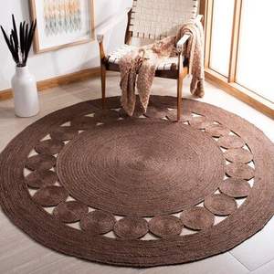 Tapis en jute de qualité supérieure de taille personnalisée Ensemble de décoration intérieure de beauté naturelle - Product Image 1