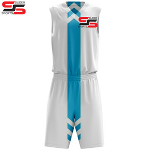 High Quality Basketball Jersey Breathable Mesh Basketball Uniform Custom Printing Sublimation Basketball Shirts and Shorts <b>Kit</b> - Product Image 3