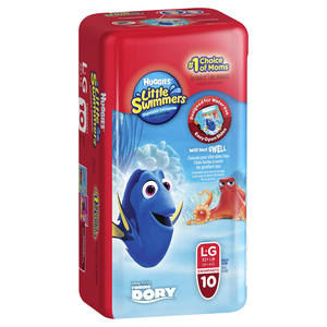 Huggies Little Swimmers Couches de bain jetables Swimpants Taille 5-6 Large (plus de 32 lb) XX ct. (L'emballage peut varier) - Product Image 2