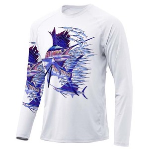 Jersey de pesca de manga larga para hombre ligero precio al por mayor ropa de pesca de hombre de alta calidad para adultos - Product Image 3