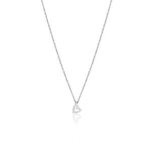 Collar Mini Corazón Azuris 925 Plata Esterlina - Product Image 1