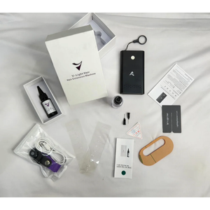 Extensions capillaires Hairarchy V Light, extensions capillaires légères en plastique/PVC/EVA, machine à extensions capillaires, outil de collage UV avancé, couleur personnalisée - Product Image 4