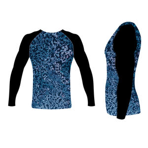 <b>Men's</b> Custom Size Rush <b>Guard</b> Compression Fitness <b>Rash</b> <b>Guard</b> Long Sleeve OEM Martial Arts Wear Comfortable and Convenient - Product Image 5