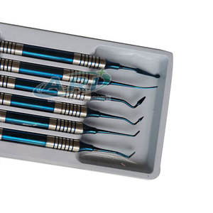 Kit complet de restauration dentaire : Ciseaux, polisseurs et instruments de remplissage pour la dentisterie – Ensemble d'instruments de restauration dentaire - Product Image 6