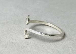 Bague en spirale en argent sterling 925 en gros tourbillons polis au meilleur prix bijoux de mode pour les mariages cadeau parfait pour elle - Product Image 4