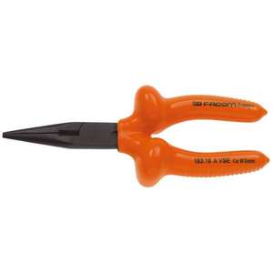 Pince à bec semi-rond isolée 1 000 volts de la série VSE de Facom - Product Image 1