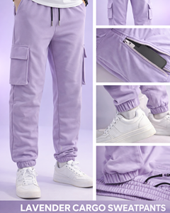 Pantalons de jogging pour homme de haute qualité, personnalisés, doux, chauds, en polaire, taille élastique avec poches latérales - Product Image 6