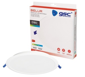 Luminaria LED Empotrable Redonda Belur de 24W y 4000K (GSC 201000100) - Product Image 2