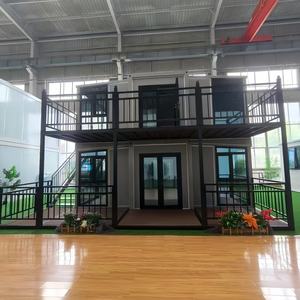 Casa Contenedor Moderna Expandible y Transpirable de 40 Pies (20 Pies) Lista para Habitar, de Doble Ancho y <span class=keywords><strong>Dos</strong></span> Pisos, Casa Móvil para Exteriores - Product Image 2