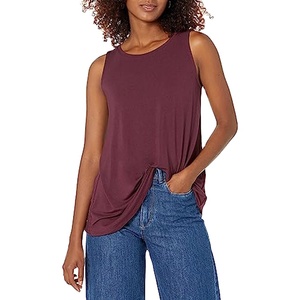 Camiseta sin mangas atlética de talla grande para mujer, camiseta de tela, camiseta de Fitness para entrenamiento, Yoga, correr, 2026 - Product Image 1