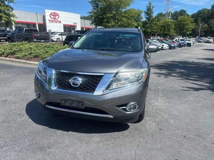 2016 Nissan Pathfinder Platinum 4x4 V6 Cylinder Automatic Leather Seats ...