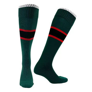 Chaussettes de sport antidérapantes avec logo personnalisé, chaussettes de basketball pour hommes, chaussettes de football, spandex/polyester, sublimation, lettre, marque, design de luxe - Product Image 3