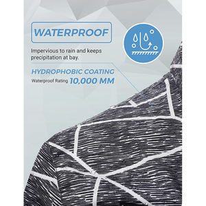 Chaqueta gruesa de abrigo a prueba de viento para mujer, chaqueta gruesa con capucha de talla grande, impermeable, para invierno - Product Image 5