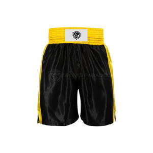 Concevez votre propre logo Short de boxe imprimé entièrement personnalisé Fournisseur direct usine Short de boxe confortable - Product Image 2