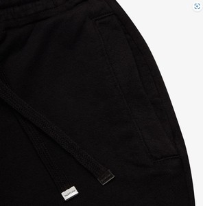 2025 pantalones cortos de algodón para hombre logotipo personalizado cintura elástica Fitness correr gimnasio Casual corto XS transpirable liso teñido estampado - Product Image 6
