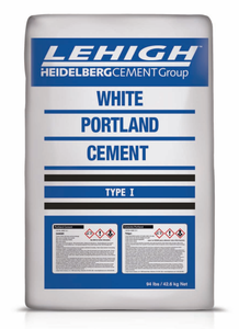 Ciment Portland Blanc Expansif Décoratif Réfractaire à Faible Énergie Thermique 32.5R 20kg/sac Vente en Gros Usine Prix Bas - Product Image 5