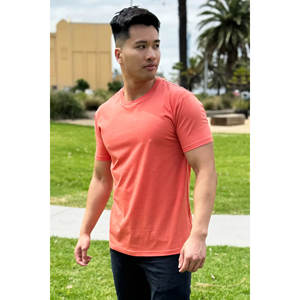 Camiseta de manga corta para hombre Camiseta unisex de algodón peinado 100% 180gsm - Product Image 4