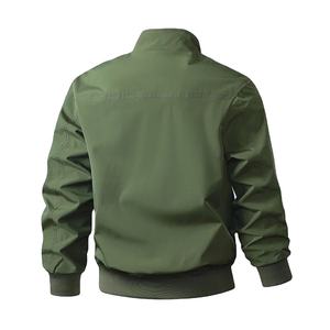 Veste Bomber Vintage pour Homme en Toile matelassée Chaude pour l'Extérieur Coupe Slim Casual à Capuche Automne Hiver 2026 - Product Image 6