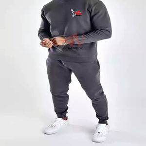 Chándal de hombre con logotipo de impresión personalizado de alta calidad, chándal flexible de MATERIAL PERSONALIZADO para hombre - Product Image 2