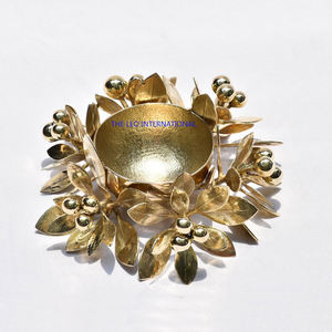 Bol Design en Forme de Pomme Plaqué Or Feuille Couleur Noire Aluminium Métal Dessert Noix Fruits Snacks Bol à Chocolat - Product Image 5